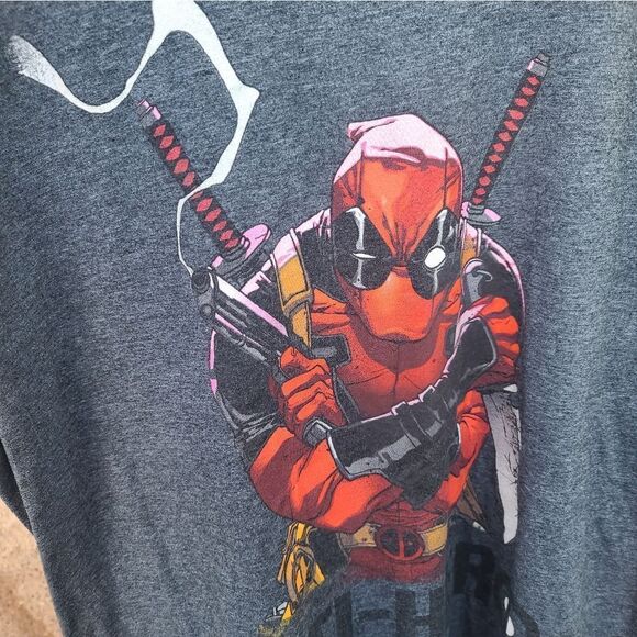 Marvel men's Deadpool Anti-Hero graphic T-shirt - Picture 6 of 8